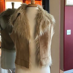 Boutique faux fur Sherpa vest bought in Vale